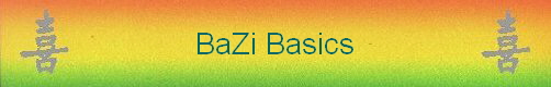 BaZi Basics